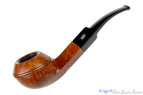 GBD 124 (1952 Make) Billiard with Silver Estate Pipe with Replacement Stem