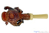 Blue Room Briars is proud to present this Chris Morgan Pipe Large Carved Ent Sitter