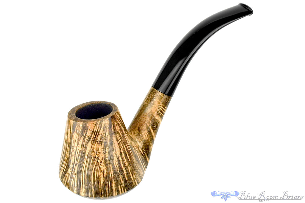 Blue Room Briars is proud to present this Chris Morgan Pipe High-Contrast Bent Volcano