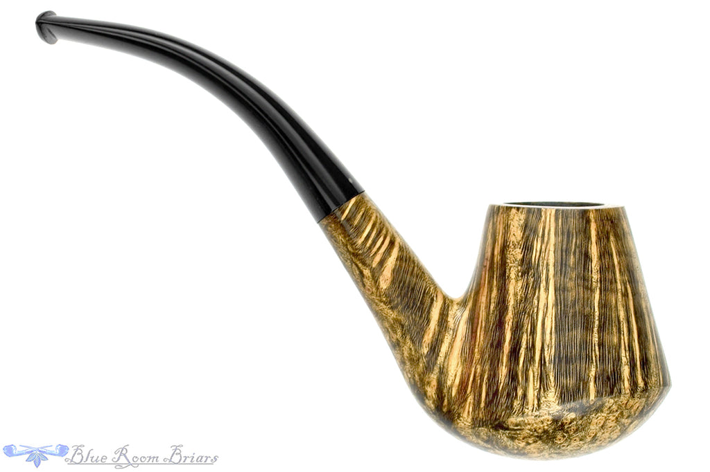 Blue Room Briars is proud to present this Chris Morgan Pipe High-Contrast Bent Volcano