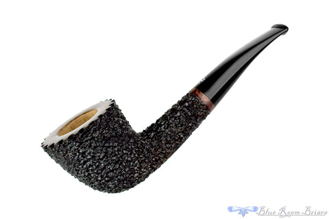L'Anatra Pipes and Tobaccos Magazine 2005 Pipe of the Year Paneled Lovat with Silver Estate Pipe