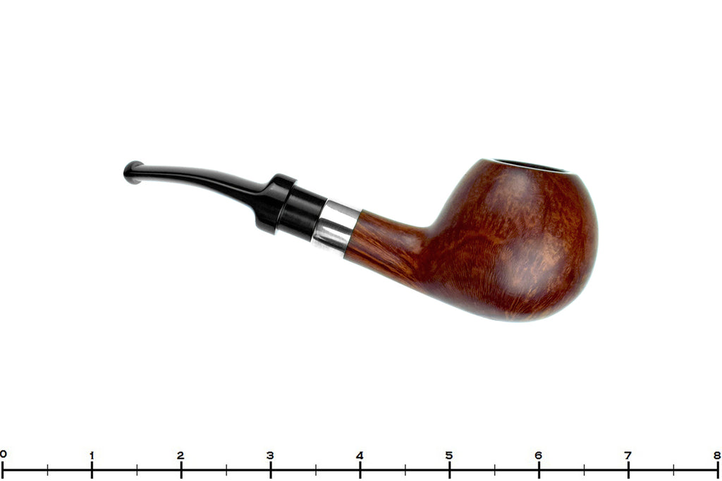 Design Berlin Gotha 42 Bent Apple (6mm Filter) with Silver Estate Pipe
