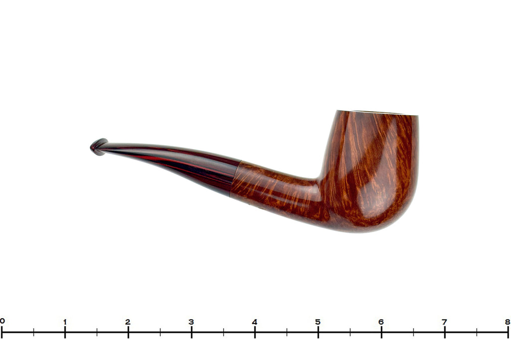 Blue Room Briars is proud to present this Bill Walther Pipe Bent Billiard Sitter with Brindle