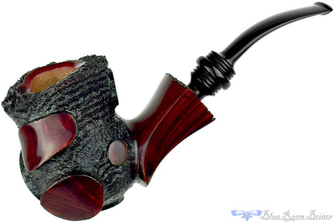 Johny Pipes Bent Wide Scoop Reverse Calabash