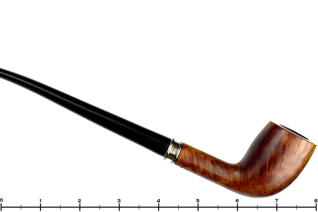Blue Room Briars is proud to present this Stanwell Danish Design Hans Christian Andersen Churchwarden with Brass and Nickel Estate Pipe