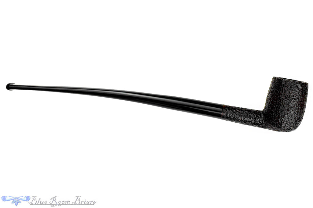 Blue Room Briars is proud to present this Savinelli Aged Briar 104 Rusticated Churchwarden Estate Pipe