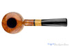 Blue Room Briars is proud to present this Erik Nielsen Pipe Grade B Bent Pear with Wood