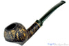 Blue Room Briars is proud to present this Sean Reum Pipe Contrast Blast Bent Panel Acorn with Brindle