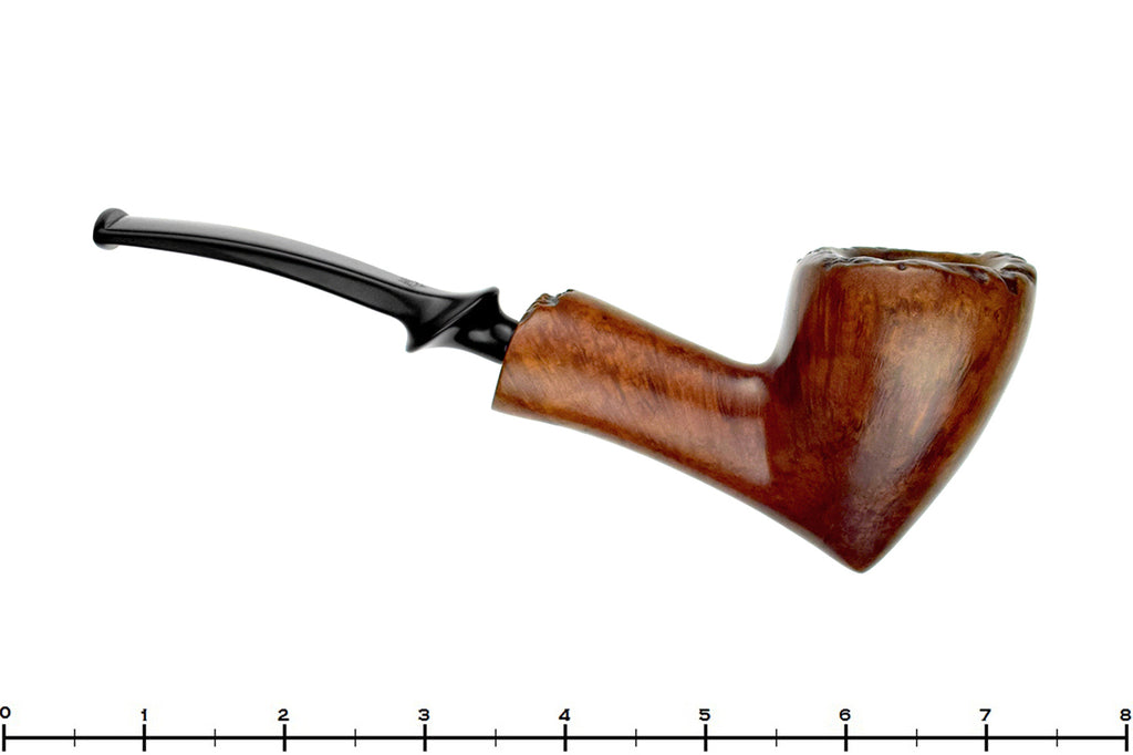 Blue Room Briars is proud to present this Ben Wade Hand Model 100 Bent Freehand with Plateaux Estate Pipe
