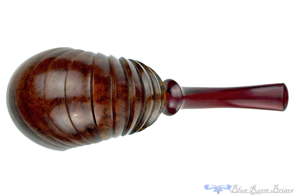 Blue Room Briars is proud to present this Marinko Neralić Pipe Scaled Nautilus with Plateau and Brindle