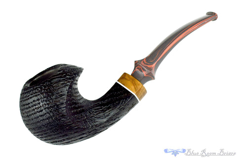 Marinko Neralić Pipe Dublin with Exotic Wood and Plateau Estate Pipe