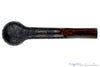 Blue Room Briars is proud to present this Jerry Crawford Pipe Black Blast Billiard with Brindle