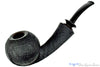 Blue Room Briars is proud to present this David Huber Pipe Large Bent Sandblast Racing Tomato