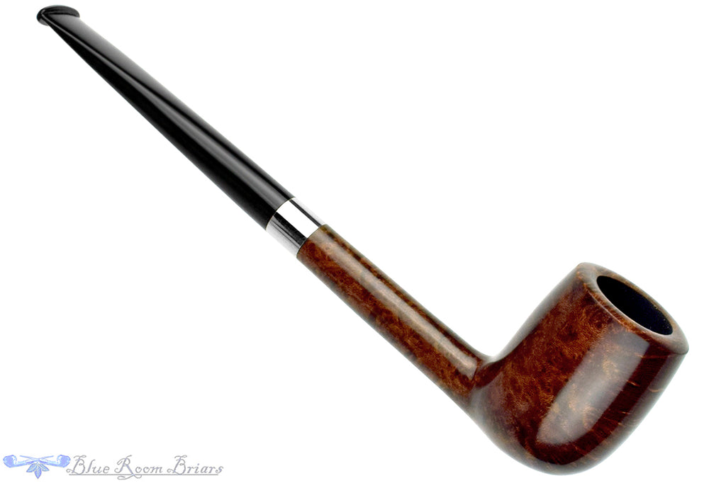 Blue Room Briars is proud to present this Bruno Nuttens Pipe B3 Bing Billiard with Silver