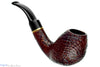 Blue Room Briars is proud to present this Stanwell Nordic 186 Bent Sandblast Egg with Brass Estate Pipe