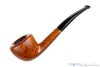 Blue Room Briars is proud to present this Savinelli Chiara 316 KS Bent Scoop Dublin (6mm Filter) with Brass Estate Pipe