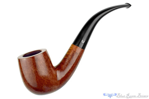 GBD Prehistoric 1960 Bent Oval Shank Apple with Nickel Repair Band and Perspex