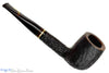 Blue Room Briars is proud to present this Savinelli Oscar Tiger 111 KS Rusticated Billiard (6mm Filter and Adapter) with Brass Estate Pipe