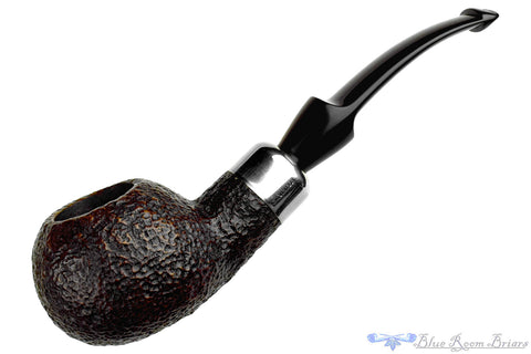 Savinelli Tortuga 804 KS Canadian (6mm Filter) with Acrylic Bowl Cap and Brass Estate Pipe
