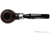 Blue Room Briars is proud to present this Savinelli Dry System 2320 Bent Rusticated Tomato (6mm Filter) with Nickel and Military Mount Estate Pipe