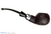 Blue Room Briars is proud to present this Savinelli Dry System 2320 Bent Rusticated Tomato (6mm Filter) with Nickel and Military Mount Estate Pipe