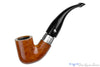 Blue Room Briars is proud to present this Peterson Deluxe 8s Bent Billiard (6mm Filter) with Silver and P-Lip Estate Pipe
