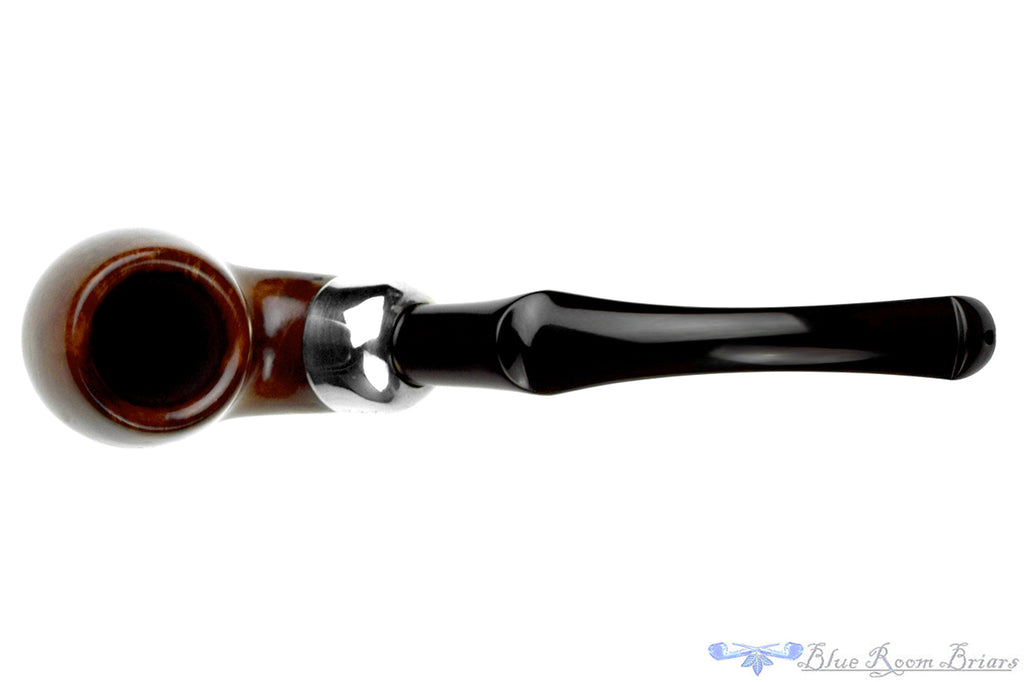 Blue Room Briars is proud to present this Peterson System Standard 312 Bent Billiard with Nickel and P-Lip Estate Pipe