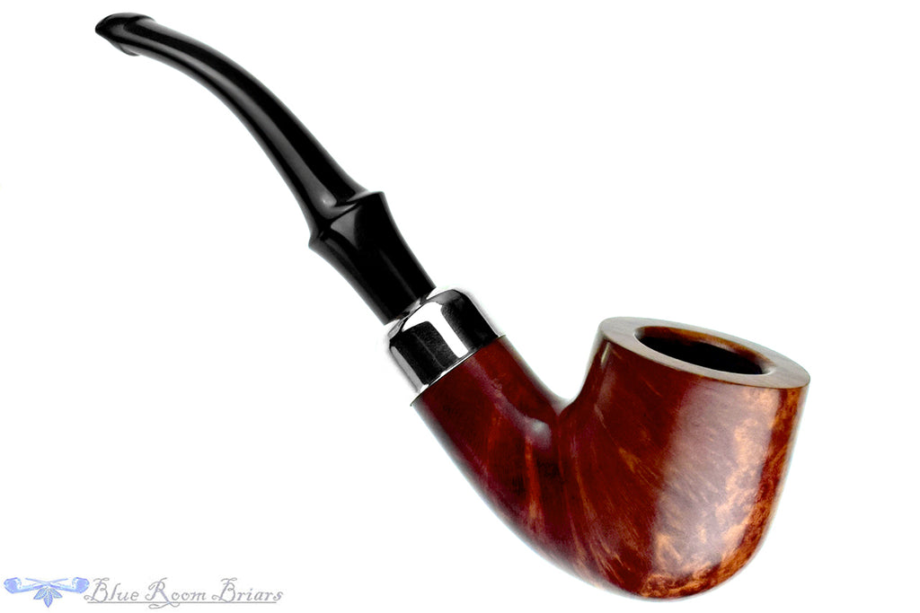 Peterson System Standard 301 Bent Billiard with Nickel and P-Lip Estate Pipe