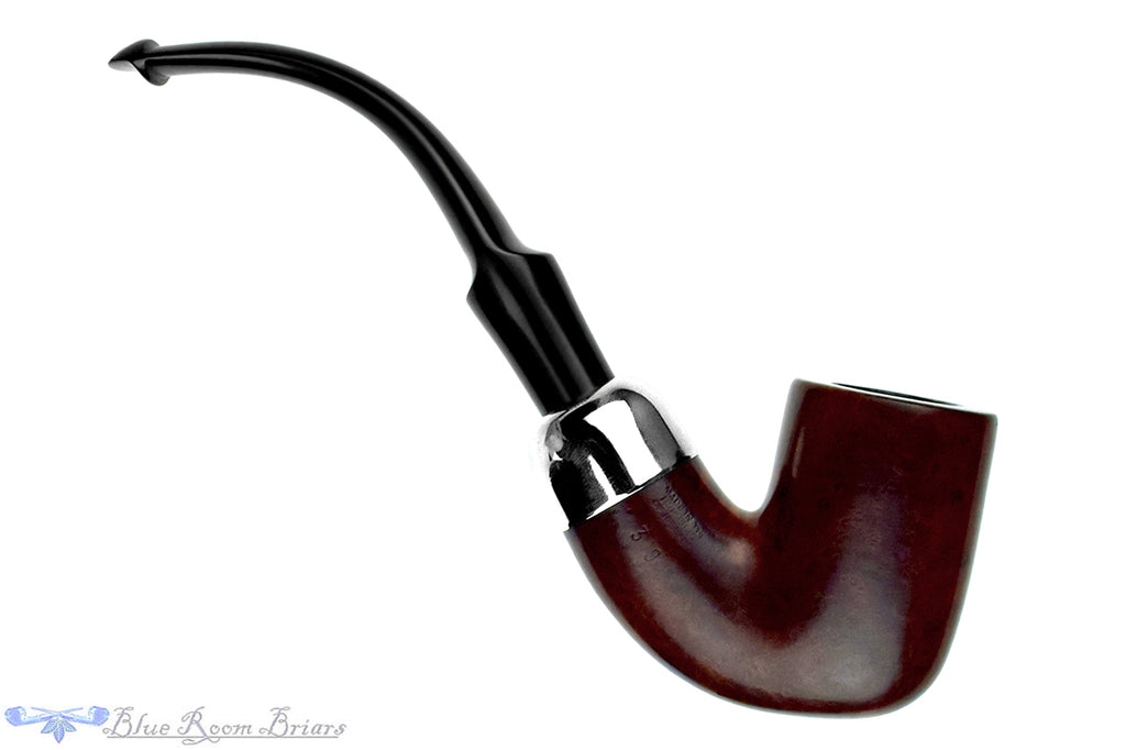 Blue Room Briar is proud to present this Peterson System Standard 309 Bent Billiard with Nickel and P-Lip Estate Pipe