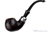 Blue Room Briars is proud to present this Peterson System Standard 302 Bent Rusticated Apple with Nickel Estate Pipe