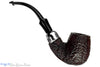 Blue Room Briar is proud to present this Peterson System Standard 314 Rusticated Bent Billiard with Nickel and P-Lip Estate Pipe