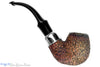 Blue Room Briars is proud to present this Peterson Bent Rusticated Meerschaum Billiard with Nickel and P-Lip Estate Pipe
