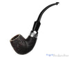 Blue Room Briars is proud to present this Shamrock (Peterson) 307 Sandblast Bent Billiard with Nickel Estate Pipe