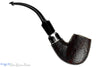 Blue Room Briars is proud to present this Shamrock (Peterson) 307 Sandblast Bent Billiard with Nickel Estate Pipe