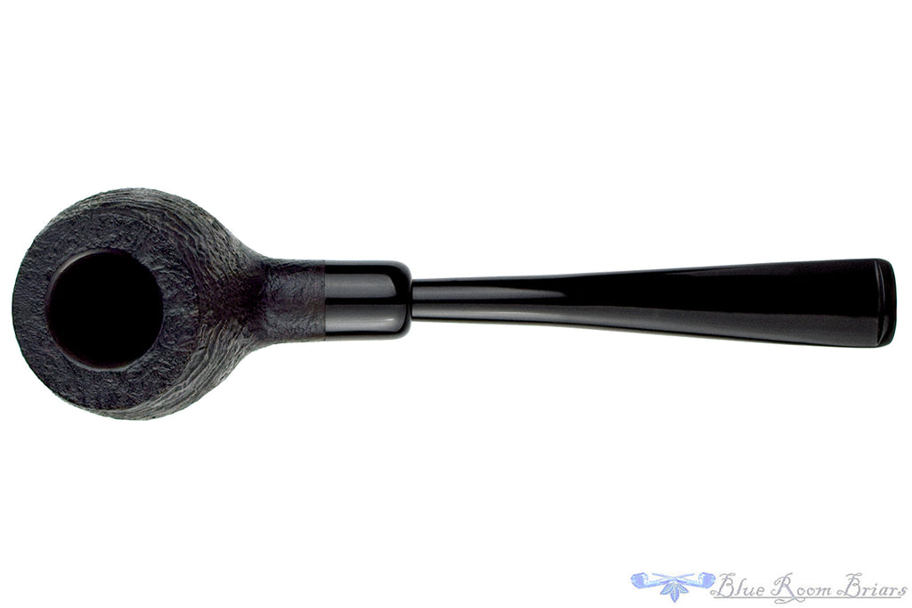 Blue Room Briars is proud to present this Jan Pietenpauw Sandblast Prince with Acrylic Ferrule and Military Mount Estate Pipe