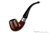 Blue Room Briars is proud to present this Peterson DeLuxe 12½B (Pre-Republic) Bent Billiard with Silver and P-Lip Estate Pipe