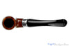 Blue Room Briars is proud to present this Peterson DeLuxe 12½B (Pre-Republic) Bent Billiard with Silver and P-Lip Estate Pipe