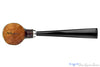 Blue Room Briars is proud to present this Jan Pietenpauw Sandblast Poker Sitter with Nickel Estate Pipe