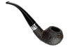 Blue Room Briars is proud to present this Peterson Donegal Rocky 999 Bent Rusticated Rhodesian With Nickel Estate Pipe with Replacement Stem