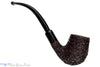 Blue Room Briars is proud to present this Jan Pietenpauw Bent Rusticated Billiard with Ebonite Ferrule and Military Mount Estate Pipe