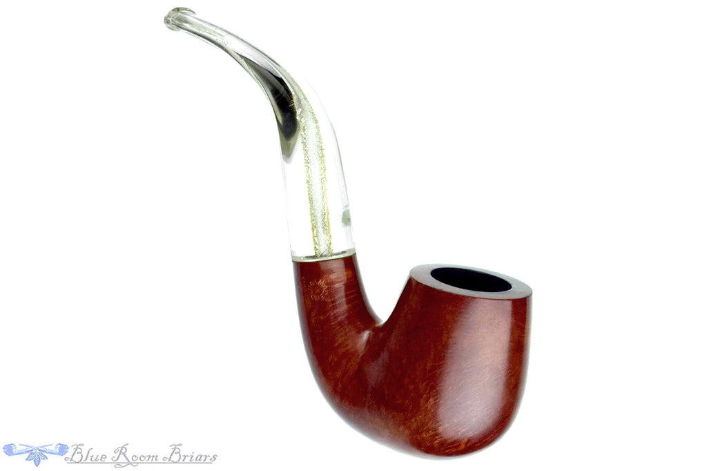 Blue Room Briars is proud to present this GBD Virgin Perspex 5091 (Post-Cadogan) Bent Billiard Estate Pipe