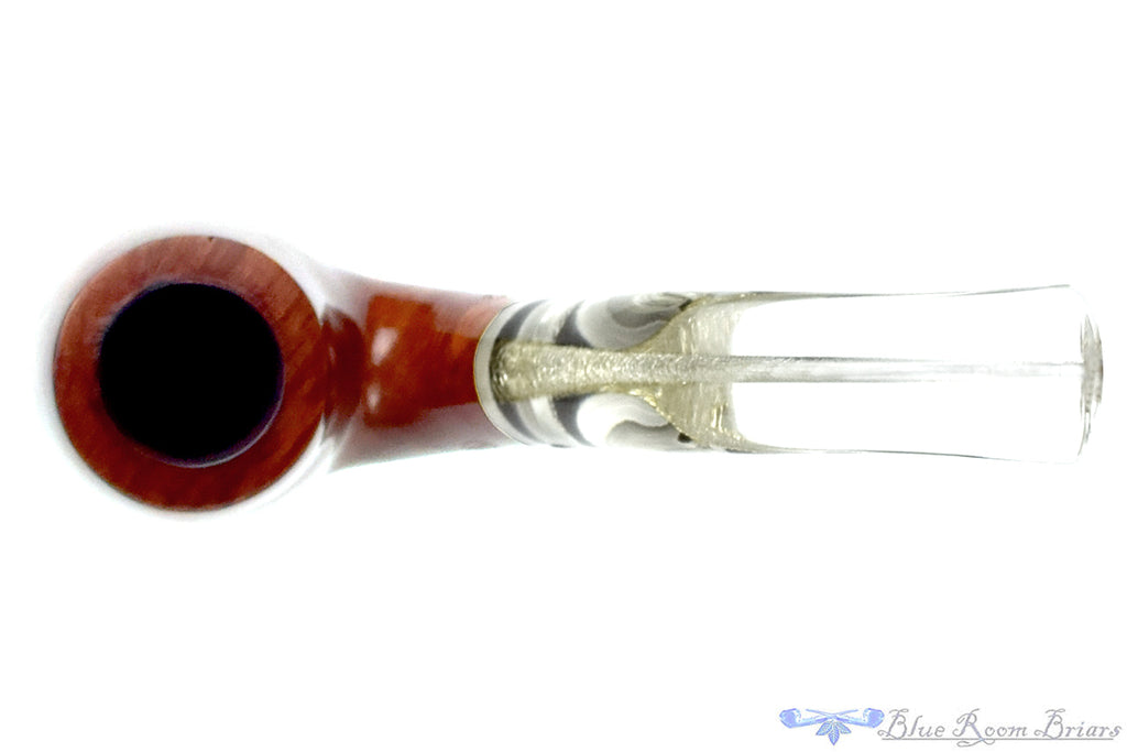 Blue Room Briars is proud to present this GBD Virgin Perspex 5091 (Post-Cadogan) Bent Billiard Estate Pipe