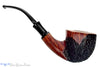 Blue Room Briars is proud to present this Poul Winsløw Bent Partial Rusticated Paneled Dublin with Ebonite Estate Pipe