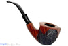 Blue Room Briars is proud to present this Poul Winsløw Bent Partial Rusticated Paneled Dublin with Ebonite Estate Pipe