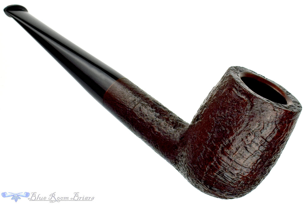 Blue Room Briars Pipe Large Sandblast Billiard