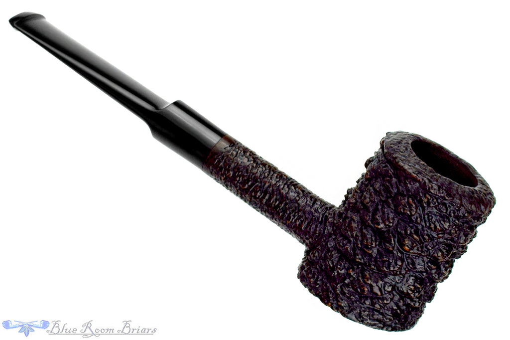 Blue Room Briar is proud to present this Savinelli Capri Root Briar 310 Sitter Poker Estate Pipe with BRB Replacement Stem