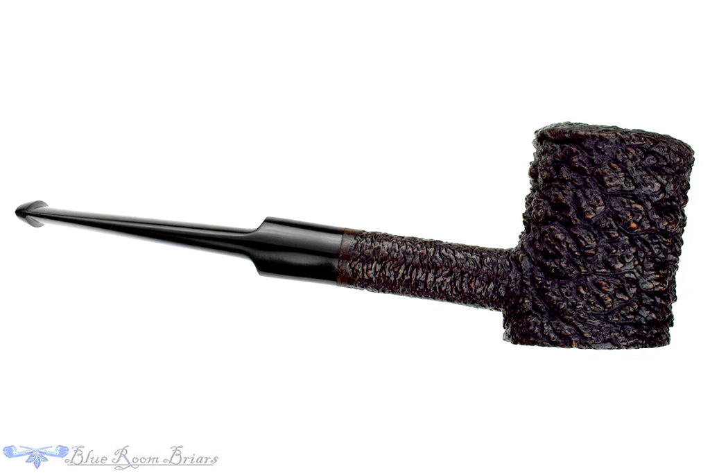 Blue Room Briar is proud to present this Savinelli Capri Root Briar 310 Sitter Poker Estate Pipe with BRB Replacement Stem