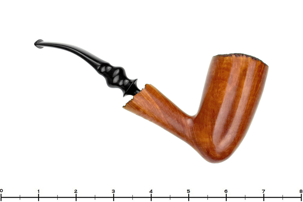 Blue Room Briars is proud to present this Hjerte-Brier Bent Freehand with Plateaux UNSMOKED Estate Pipe