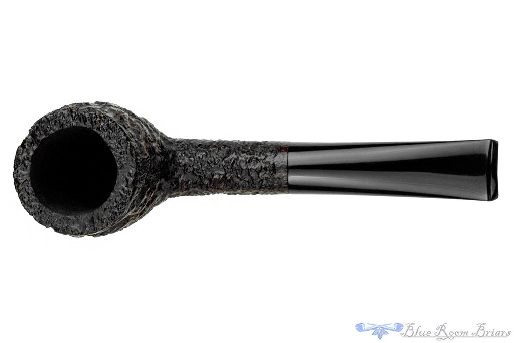 Blue Room Briars is proud to present this Castello Sea Rock Briar SK 15 Rusticated Billiard Estate Pipe
