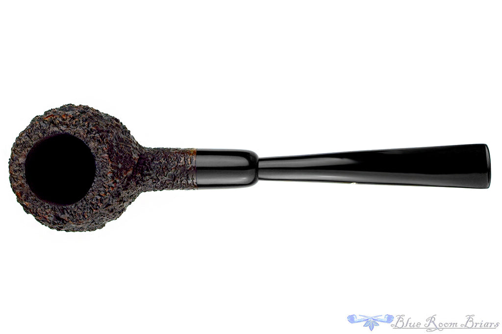 Blue Room Briars is proud to present this Castello Sea Rock Briar Prince with Acrylic Ferrule and Military Mount Estate Pipe